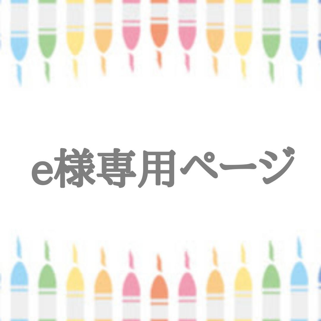 たえ様おまとめ購入（確認用）専用ページ-