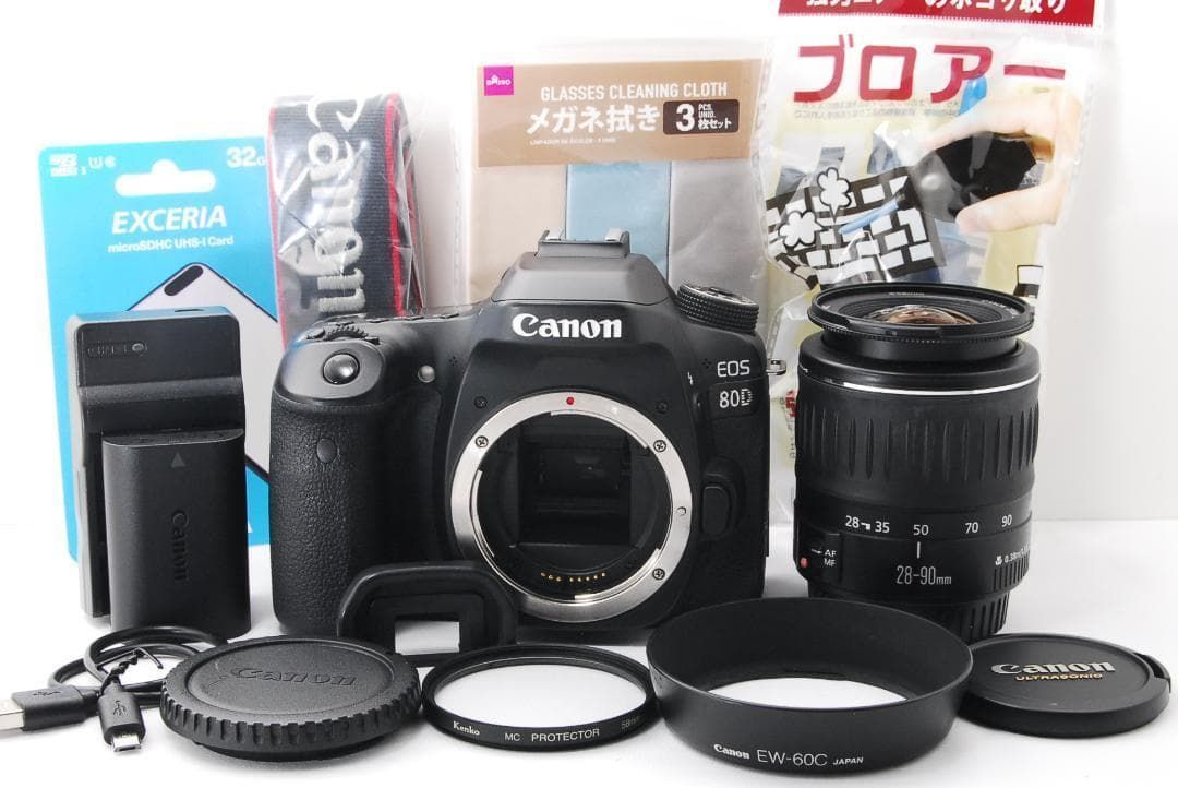 Canon EOS 80 D 一眼レフ カメラ スマホ転送 キヤノン 183ｋ5532