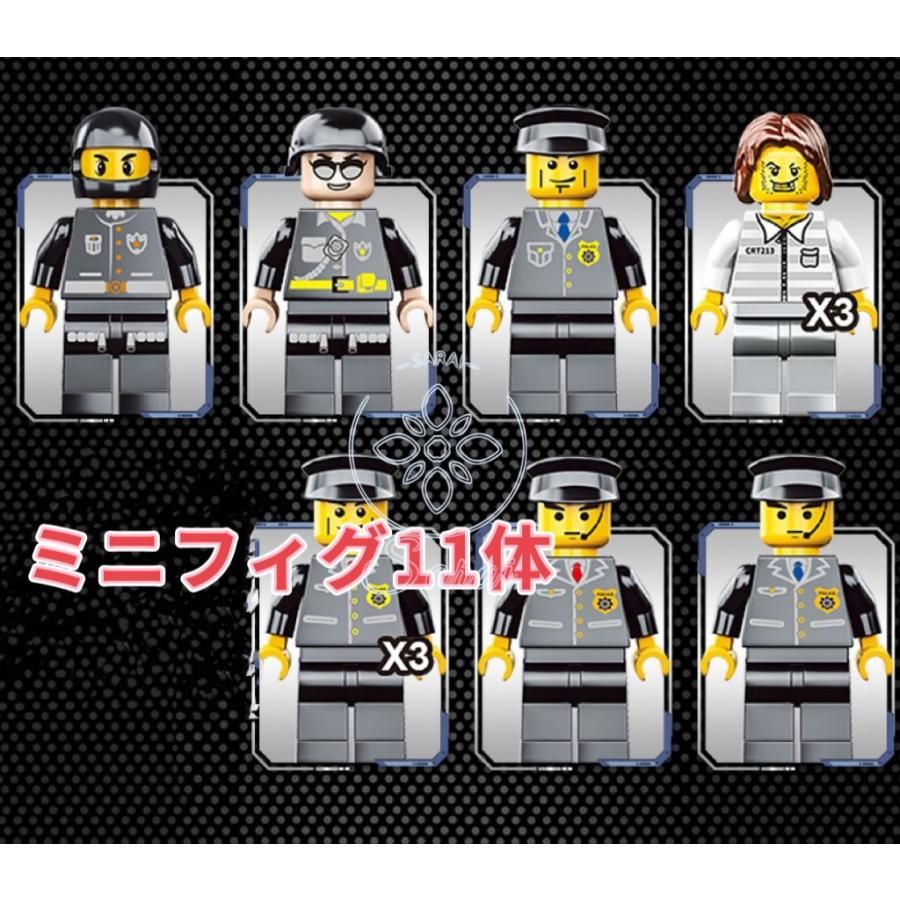 LEGO レゴ シティ 互換 ブロック SWAT 警察 特殊部隊 水上警察庁 ...