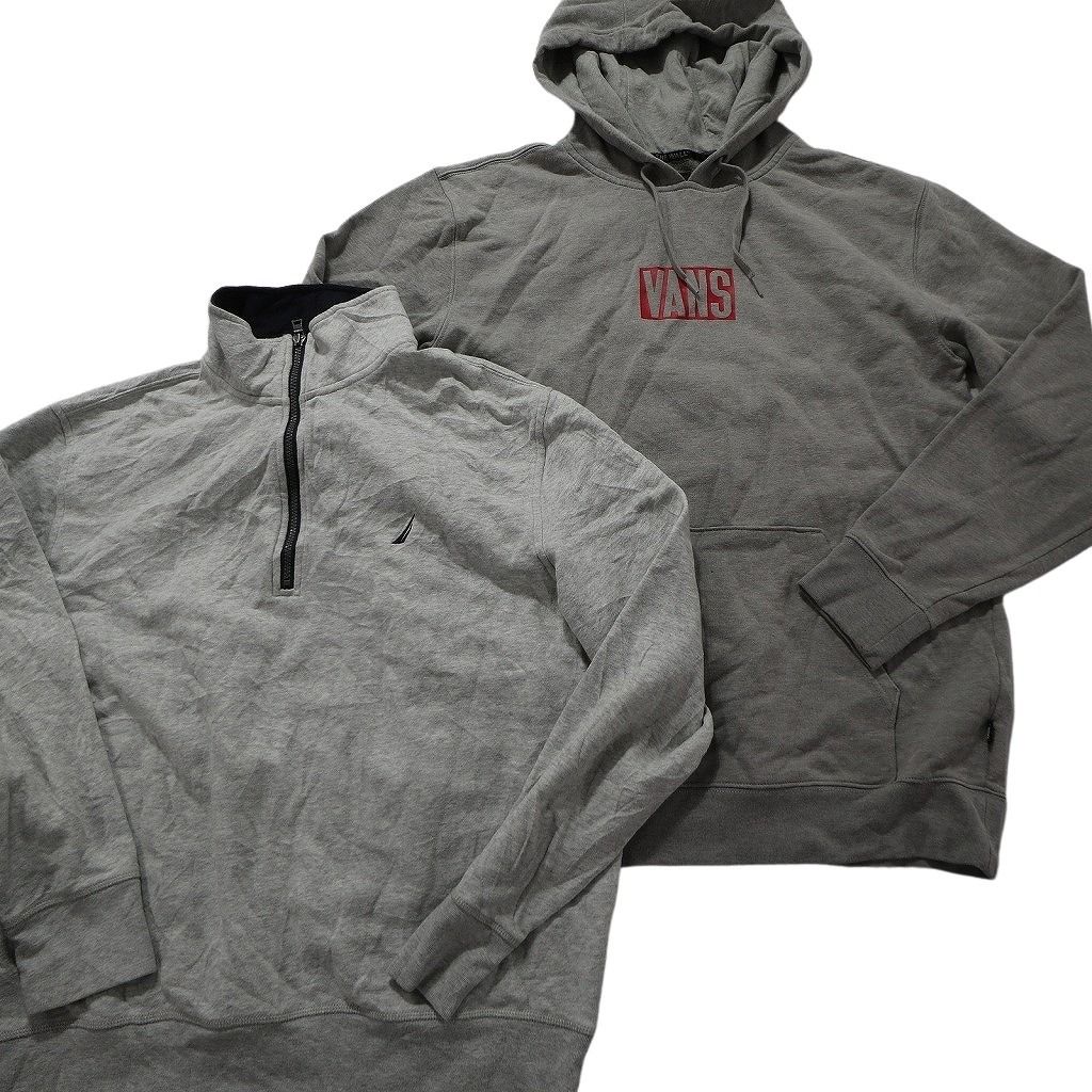 古着卸 まとめ売り ブランドMIX スウェット 8枚セット (メンズ L