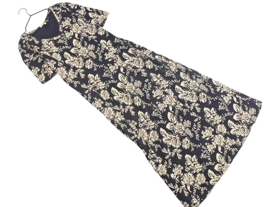 LAURA ASHLEY ローラ アシュレイ 花柄 マキシ ワンピース size11