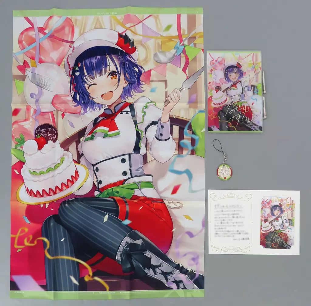 七瀬すず菜誕生日アクリルパネルタペストリー全力手紙ブロマイド