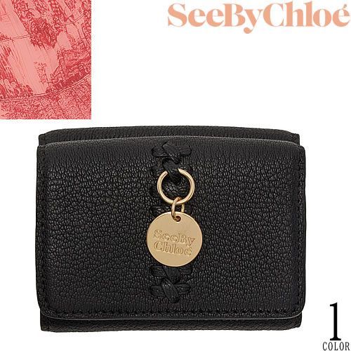 シーバイクロエ SEE BY CHLOE 財布 三つ折り財布 レディース ミニ財布
