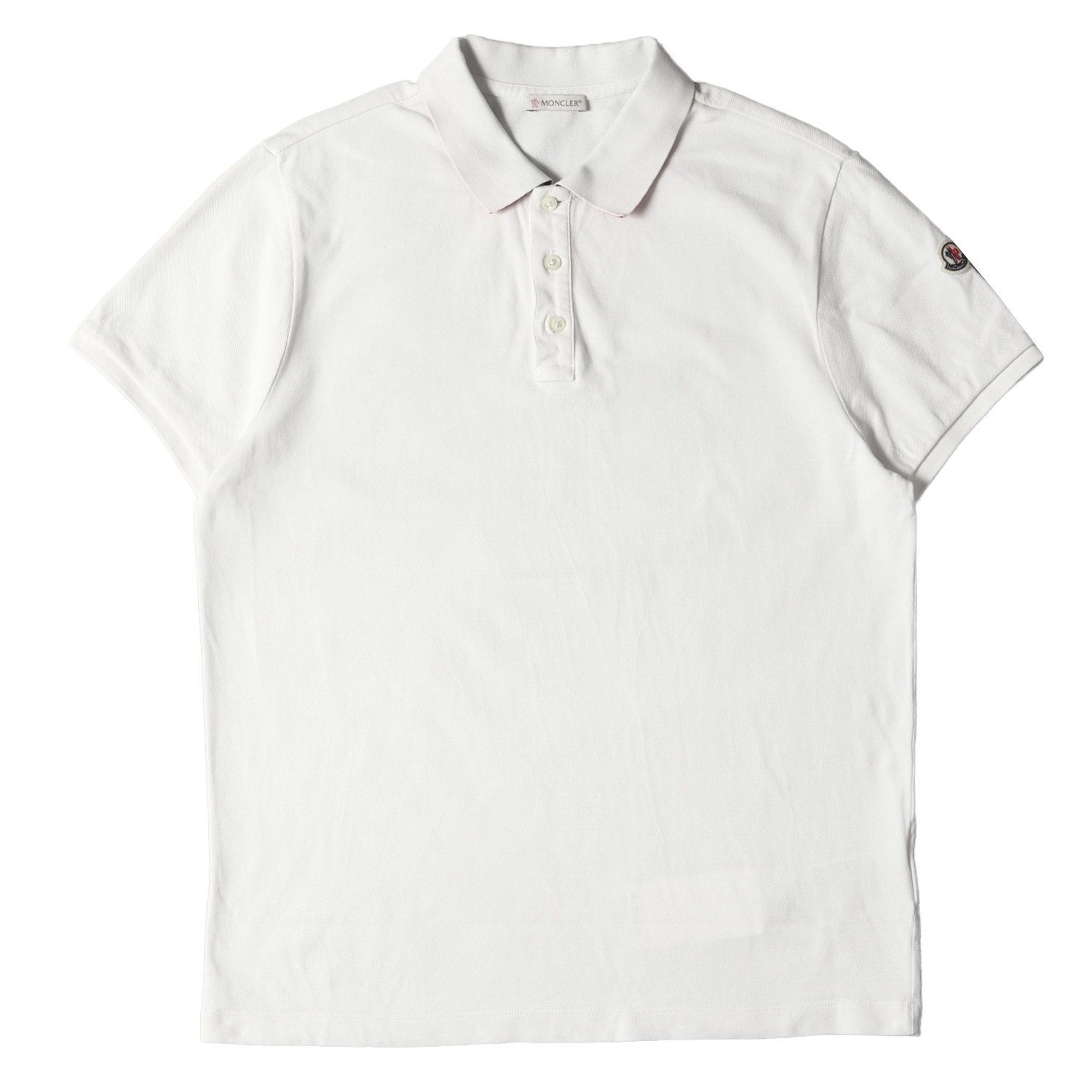 MONCLER モンクレール ポロシャツ サイズ:L ロゴ プリント カラー 半袖