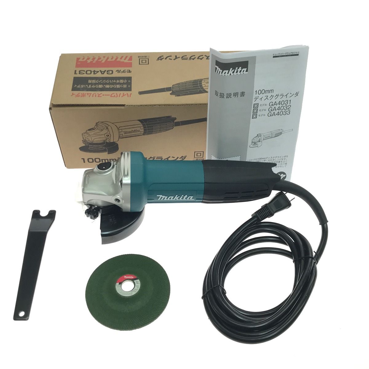 MAKITA マキタ ディスクグラインダー GA4031 グリーン