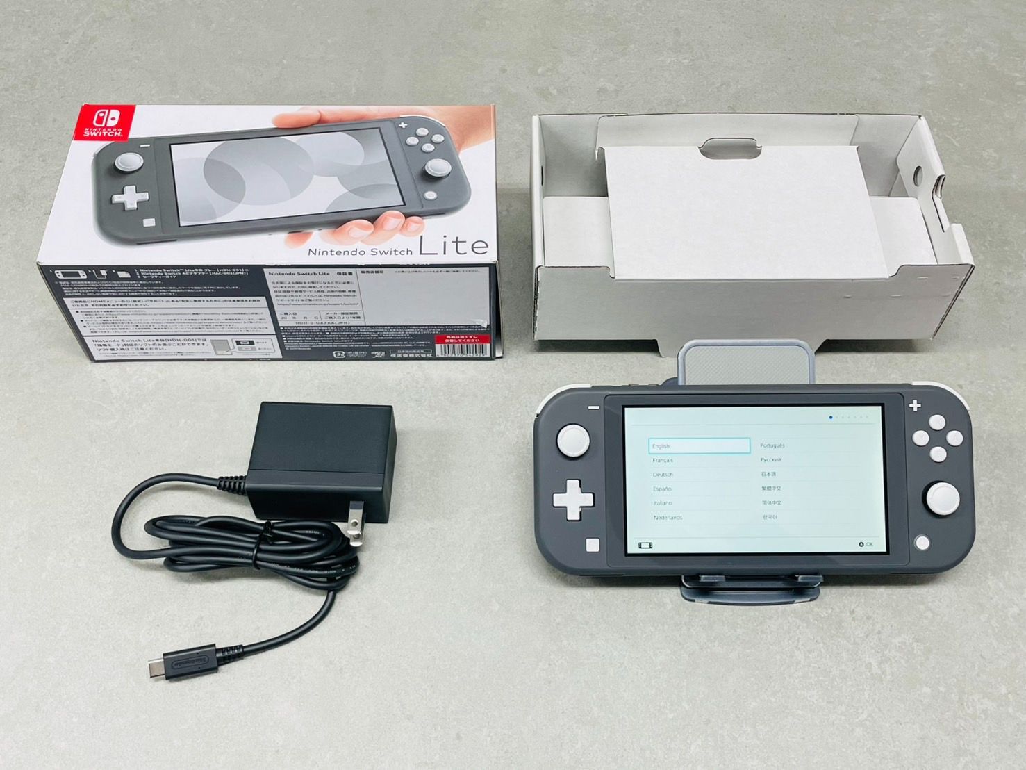 Nintendoswitch lite グレー　動作確認済み・初期設定済み Amazon.co.jp: Nintendo Switch Lite グレー : ゲーム