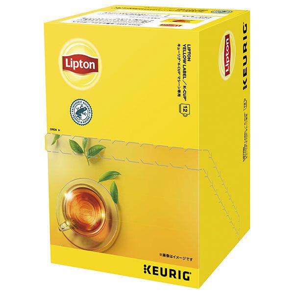 UCC キューリグ カートリッジ K-Cupパック リプトン イエローラベル 12P×8箱入× 2ケース ｜ 紅茶 カートリッジ Kカップ KEURIG BREWSTAR