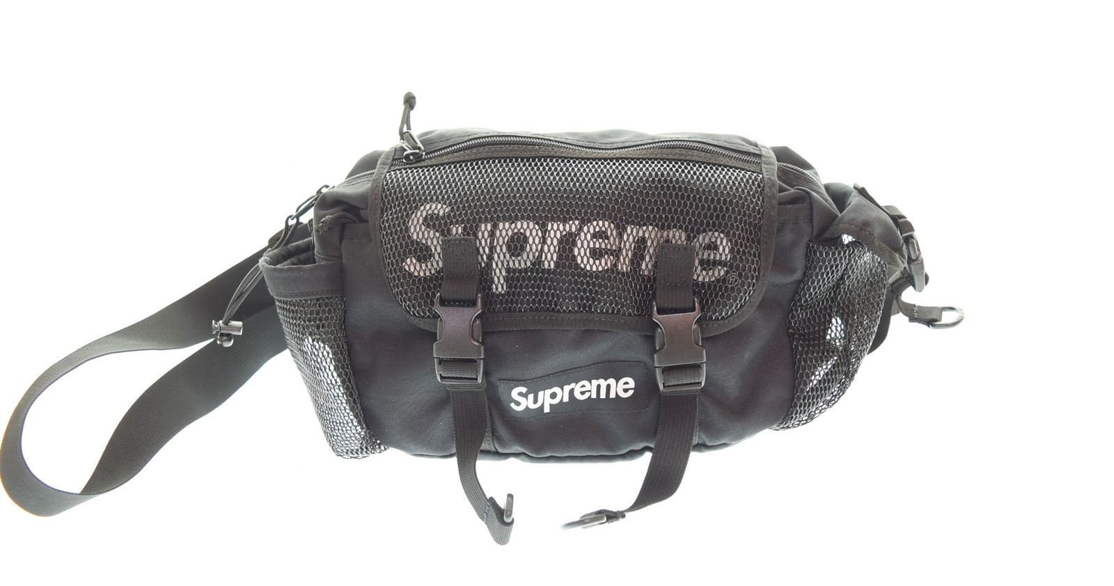 シュプリーム SUPREME 20SS Waist Bag ウエストバッグ 黒 バッグ メンズバッグ ボディバッグ ウエストポーチ ブラック 103B-114