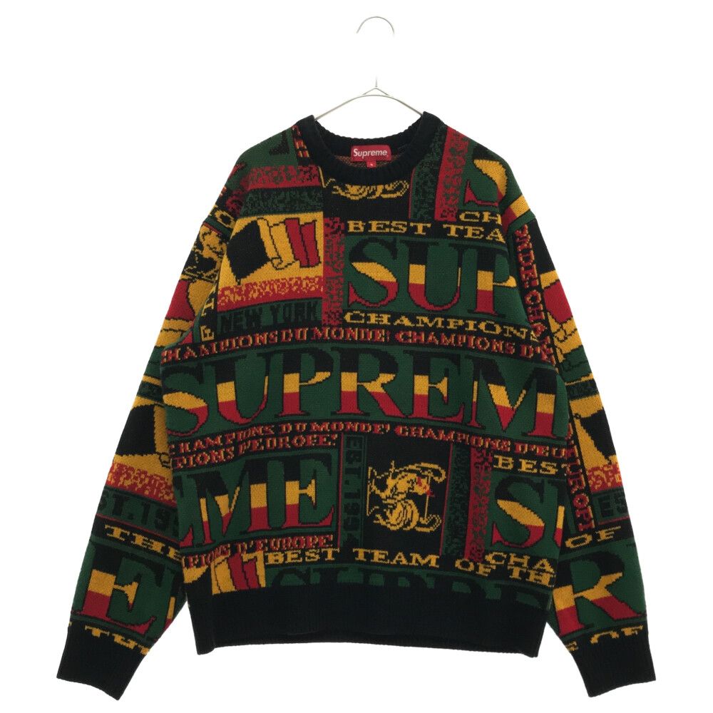 supremeSupreme スカーフセーター/Scarf Sweater