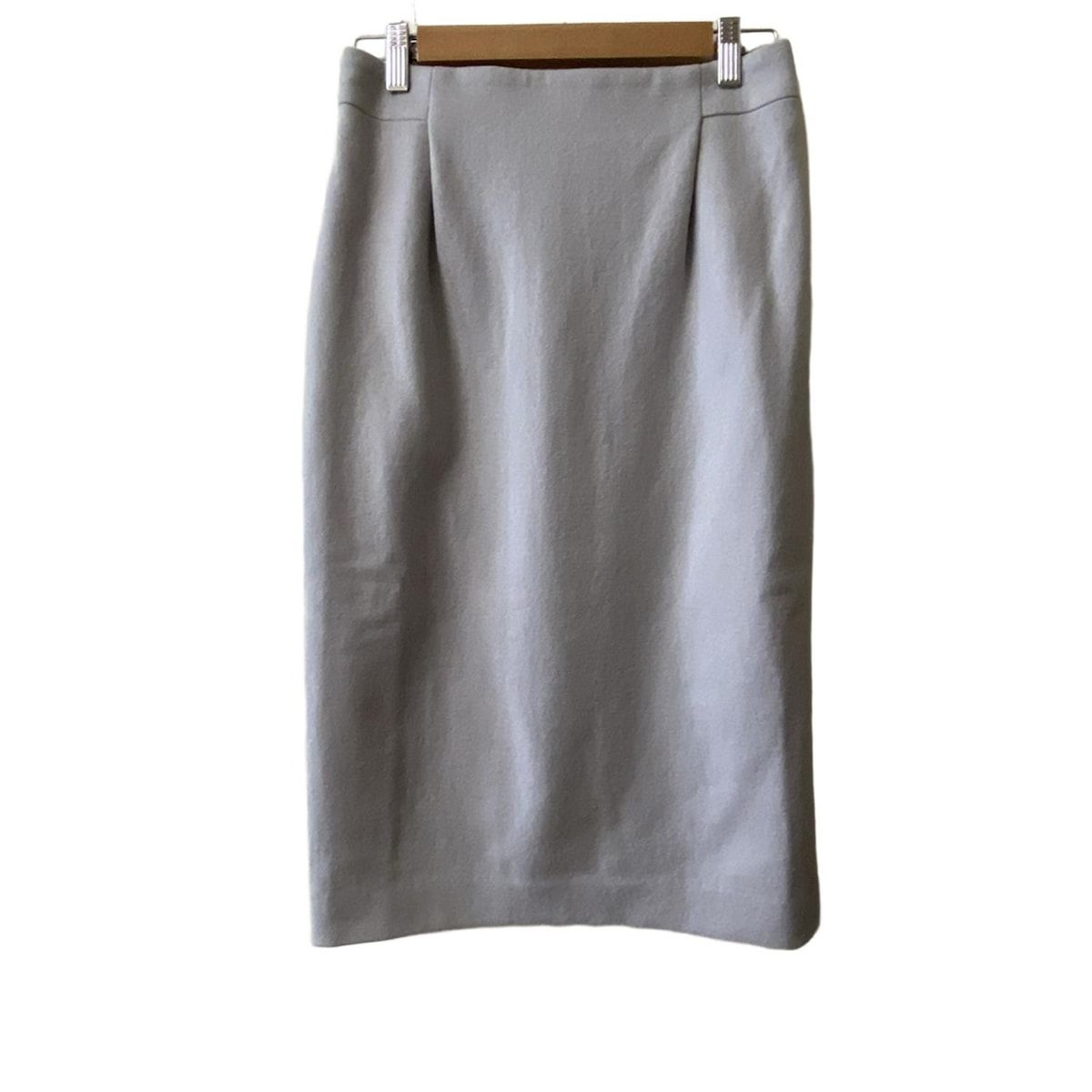 UNITED ARROWS ユナイテッドアローズ ロングスカート サイズ40 M レディース - ライトグレー