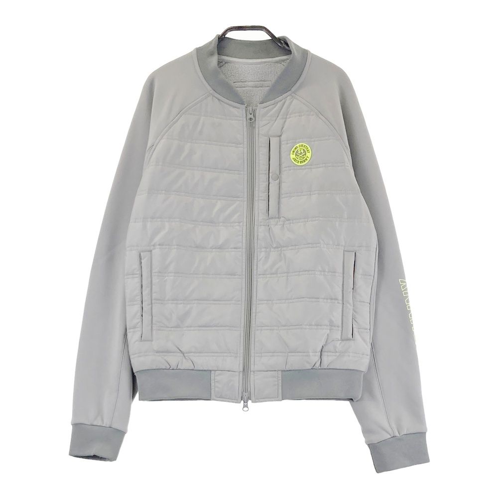 サイズ 4 JACK BUNNY ジャックバニー 裏起毛 中綿切替 ジップジャケット グレー系 240101481830 ゴルフウェア メンズ ストスト