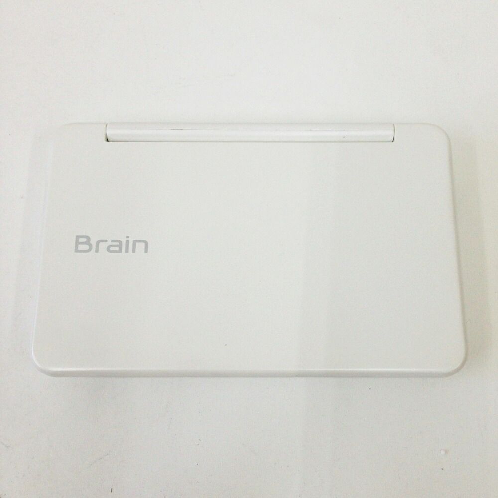 〇〇SHARP シャープ Brain 電子辞書 PW-SA5 ホワイト - メルカリ