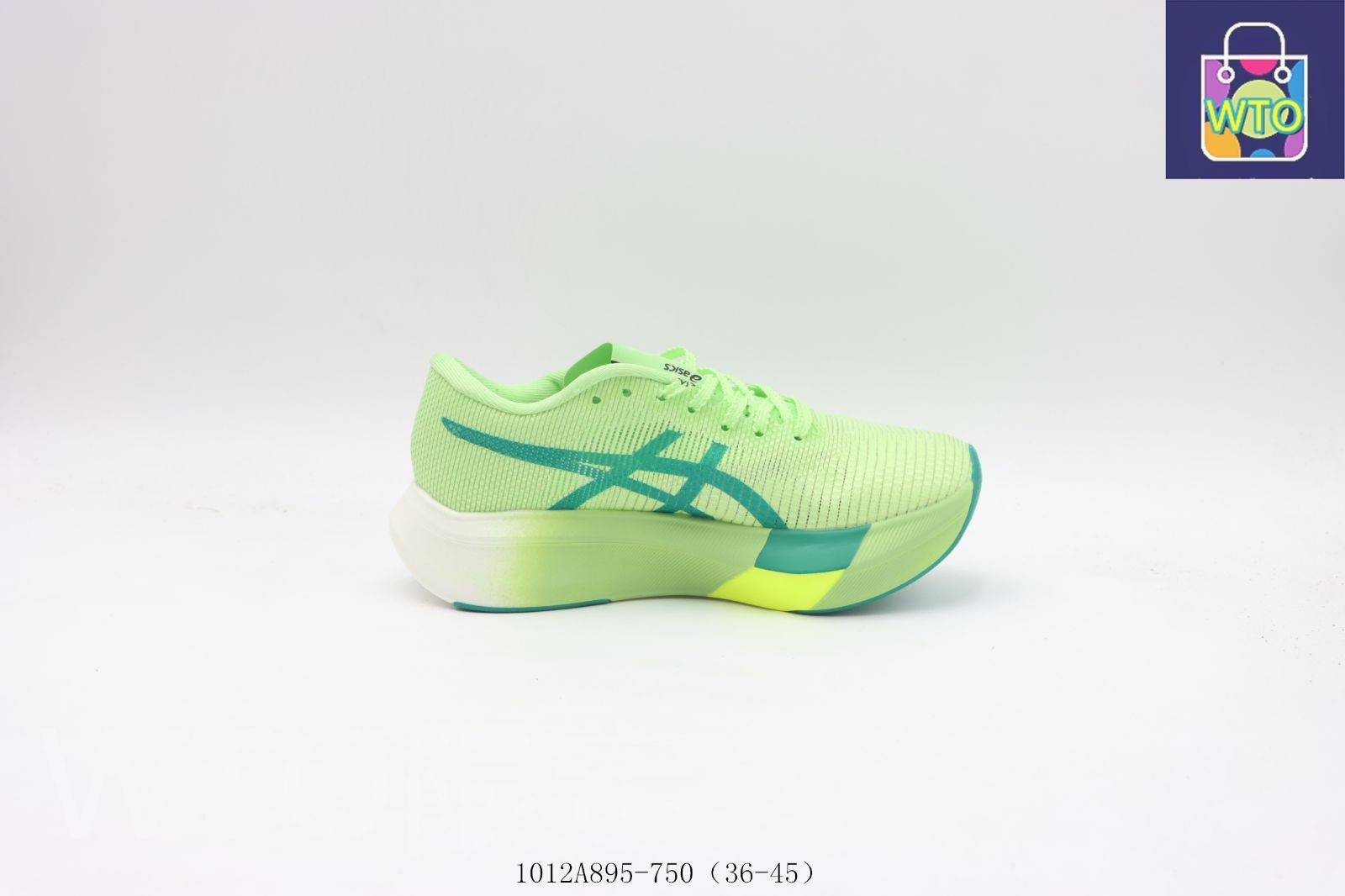 今日 アシックス ASICS ランニングシューズ 1012A895-750 リーフグリーン-WTO輸入