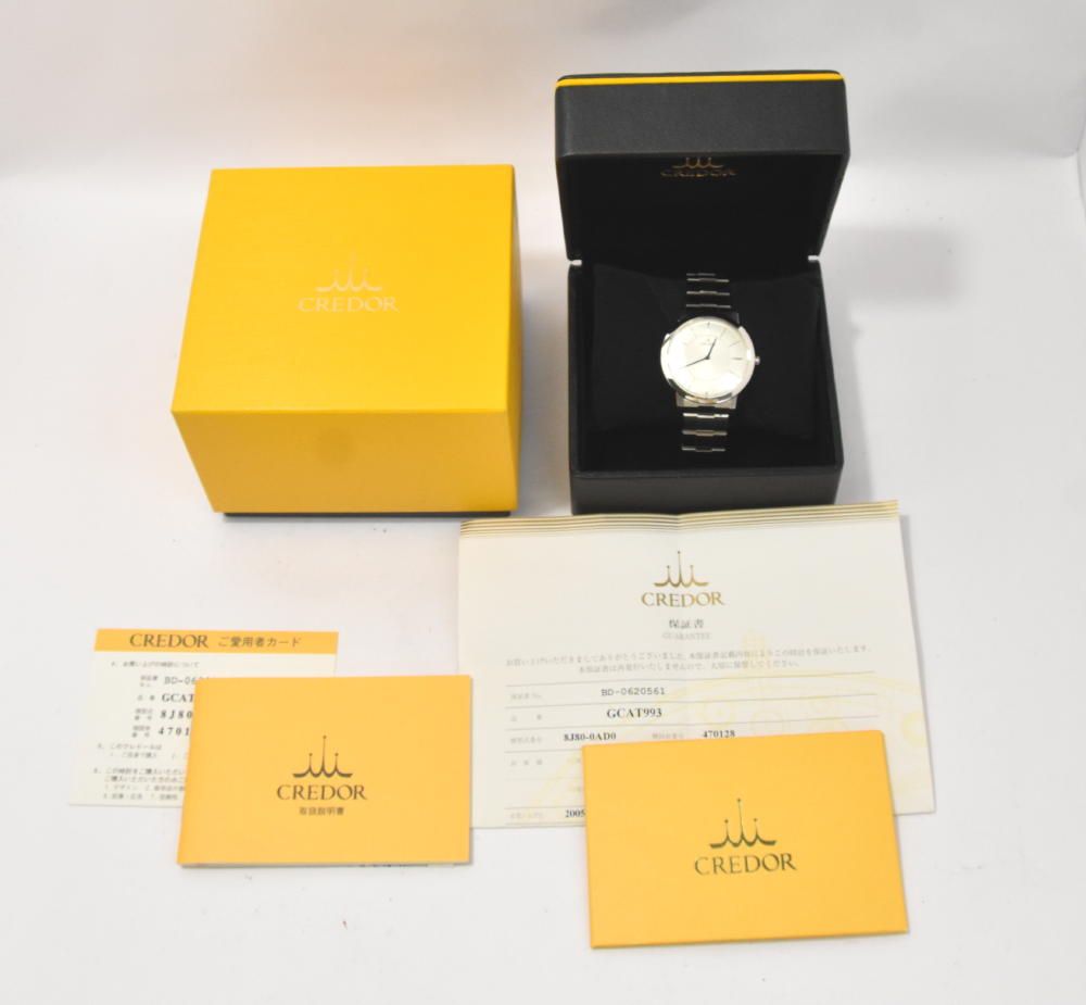 セイコー SEIKO GCAT993/8J80-0AD0 クレドール ノード クォーツ メンズ美品箱・保証書付き P#124277 - メルカリ