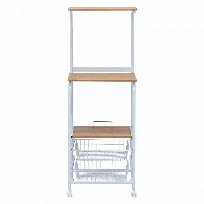 不二貿易 C D 14691 レンジワゴン FBC-03-1 WH NA 14691