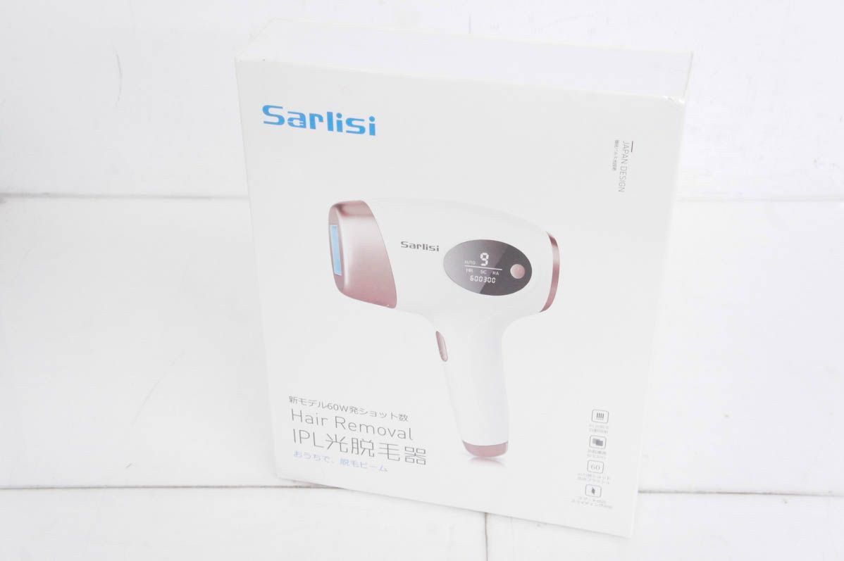 【未開封】Sarlisi 脱毛器 光美容器 9段階調節 AI01