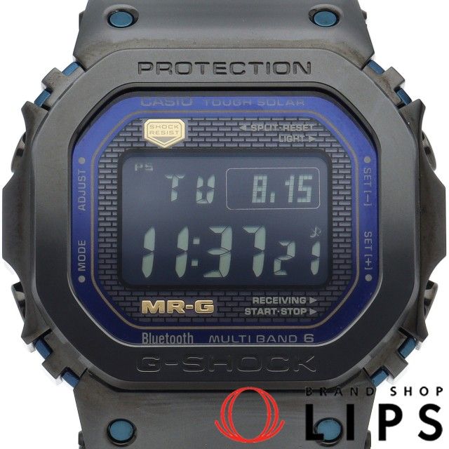 カシオ G-SHOCK 青墨 MRG-B5000BA-1JR 箱 保証書 チタン メンズ時計