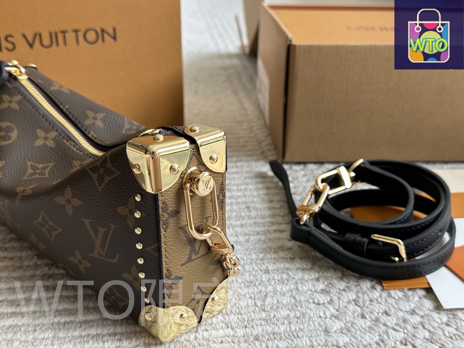 お洒落なデザイン☆【LOUIS VUITTON】トランキー 60591-764-