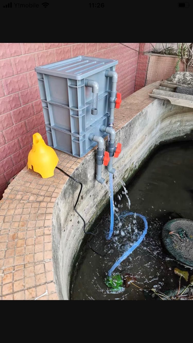 45w水中ポンプ付き沈殿層あり、蓋あり、濾過装置濾過外部式濾過 45w水中ポンプ付き沈殿層あり、蓋あり、濾過装置濾過外部式濾過