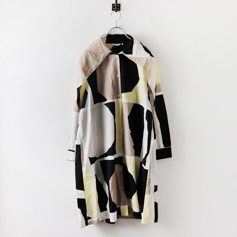 マリメッコ marimekko Iso Pampula Valoisa シャツワンピース 36
