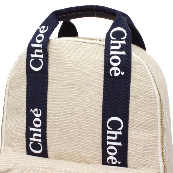 25SSモデル クロエ Chloe シグネチャーロゴ バックパック CHLOE