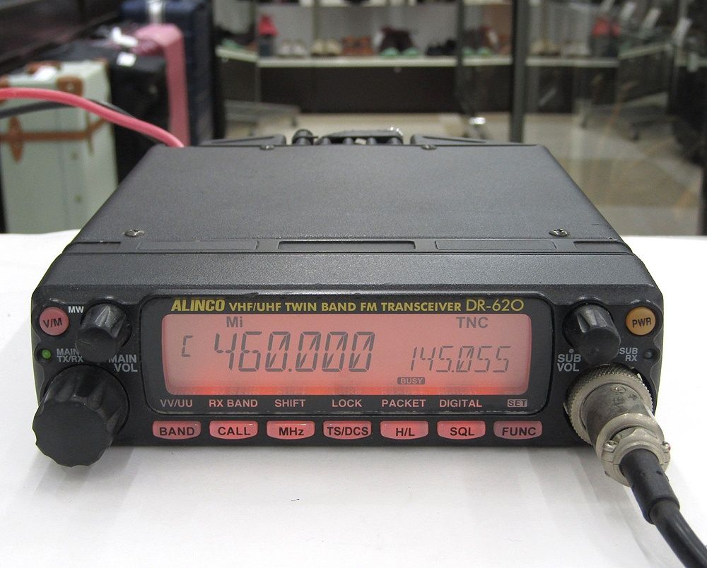 現状品 ALINCO アルインコ 144MHz|430MHz ツインバンド FMトランシーバー DR-620H