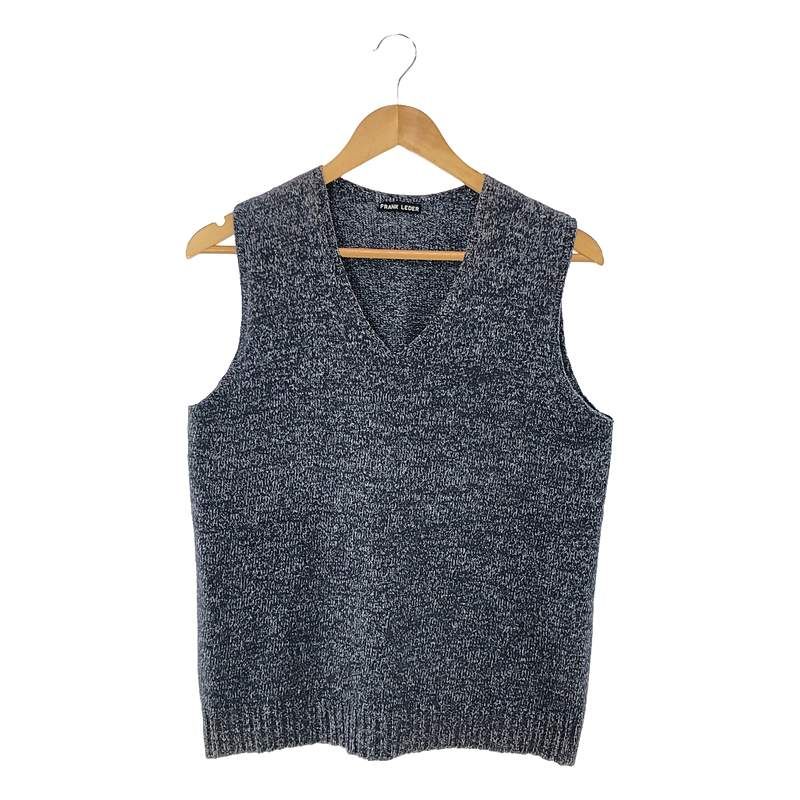 FRANK LEDER / フランクリーダー | WOOL VEST ウール メランジ Vネック