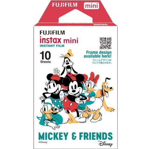 30本セット FUJIFILM フジフィルム チェキ用絵柄フィルム ミッキー-フレンズ2 INSTAX MINI MIC 2 WW1