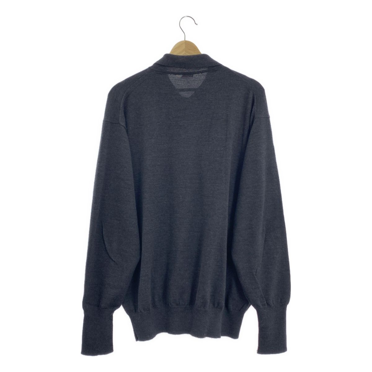 美品】 A.PRESSE / アプレッセ | 2022AW | L/S Knit Polo Shirt