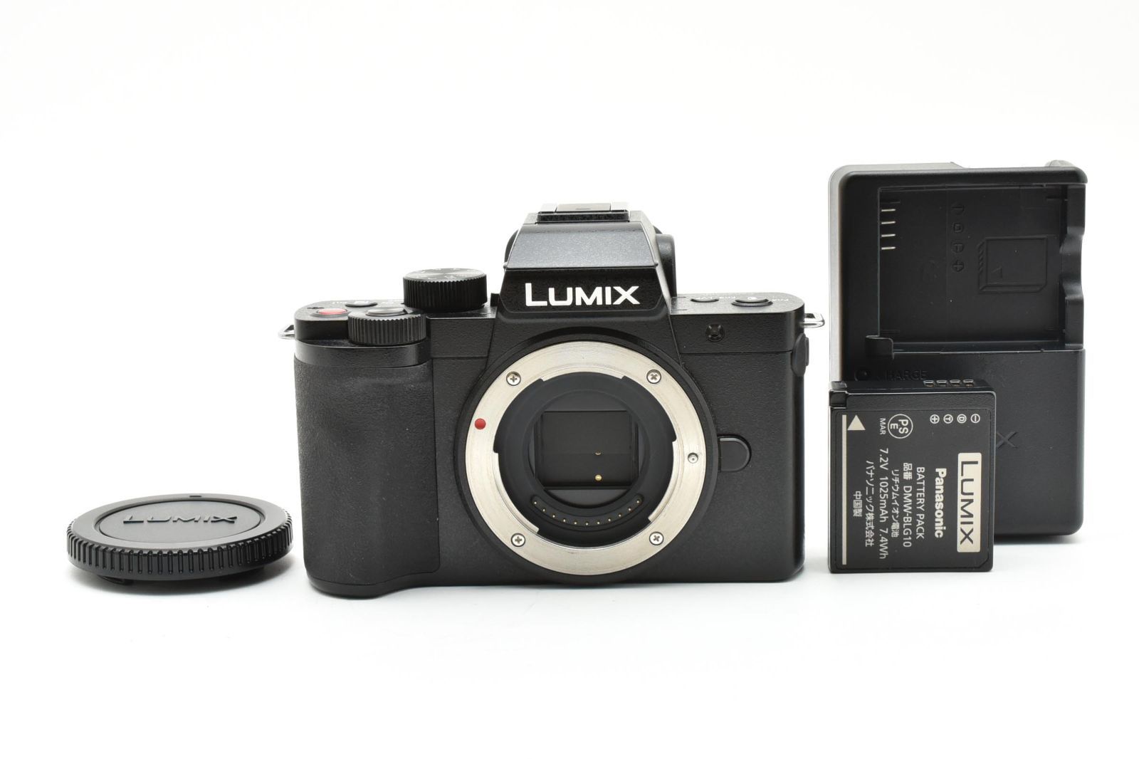 上品 Panasonic Lumix G100D バッテリーチャージャーセット