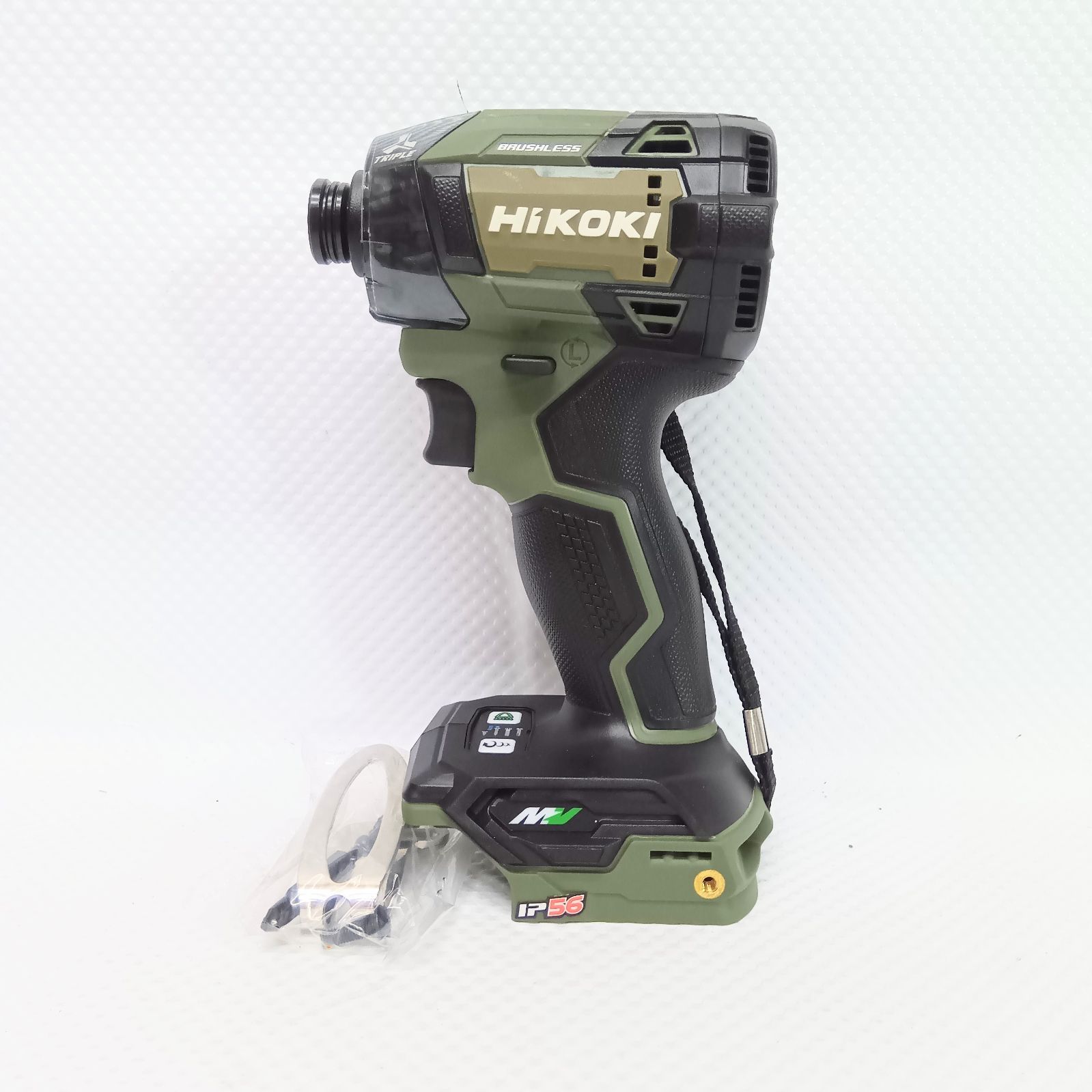 セット品 ハイコーキ 36 Vインパクトドライバ 本体のみ フォレストグリーン V 2.5 AhバッテリBluetooth搭載 セット WH DD NNG