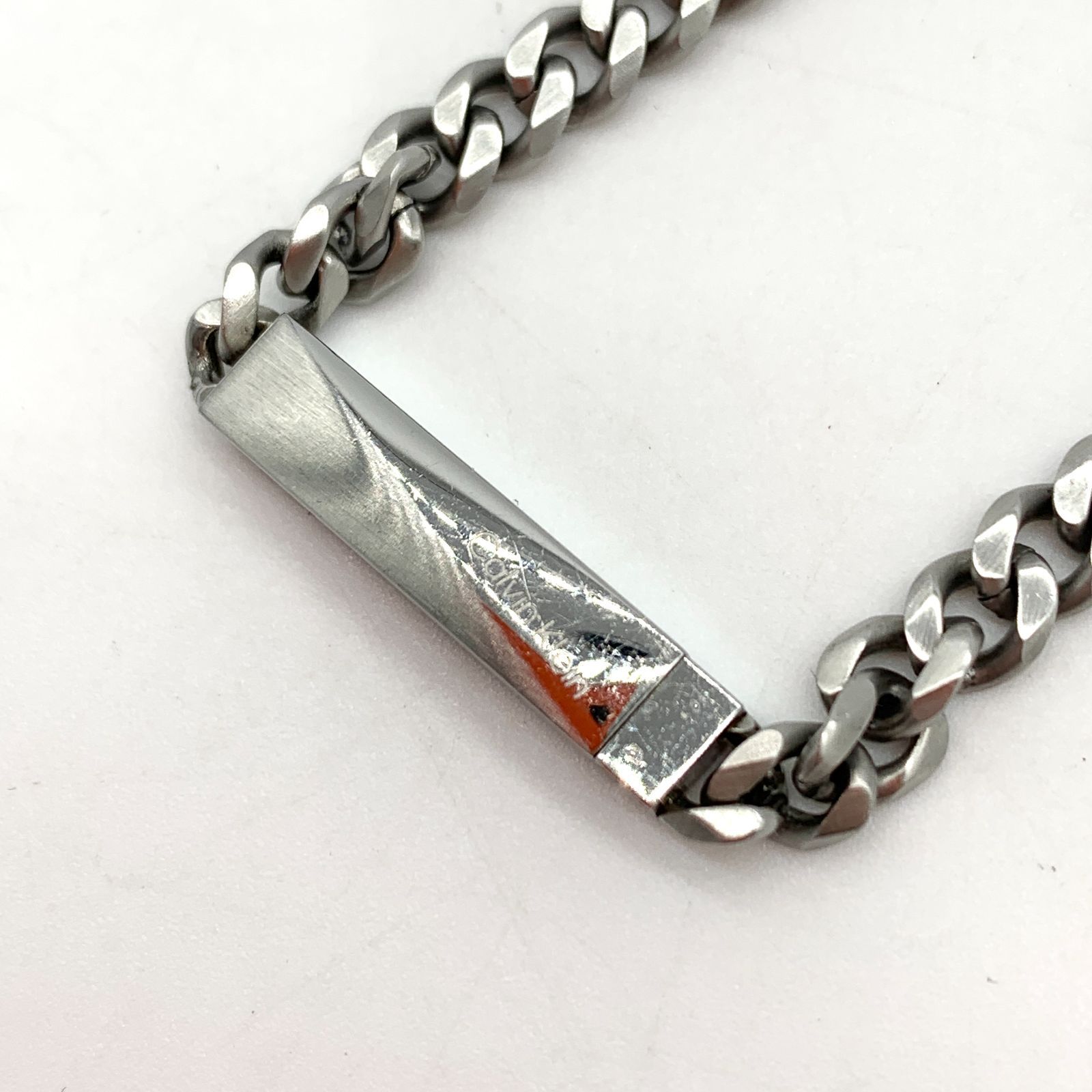 ▽Calvin Klein/カルバンクライン Iconic ID チェーンネックレス