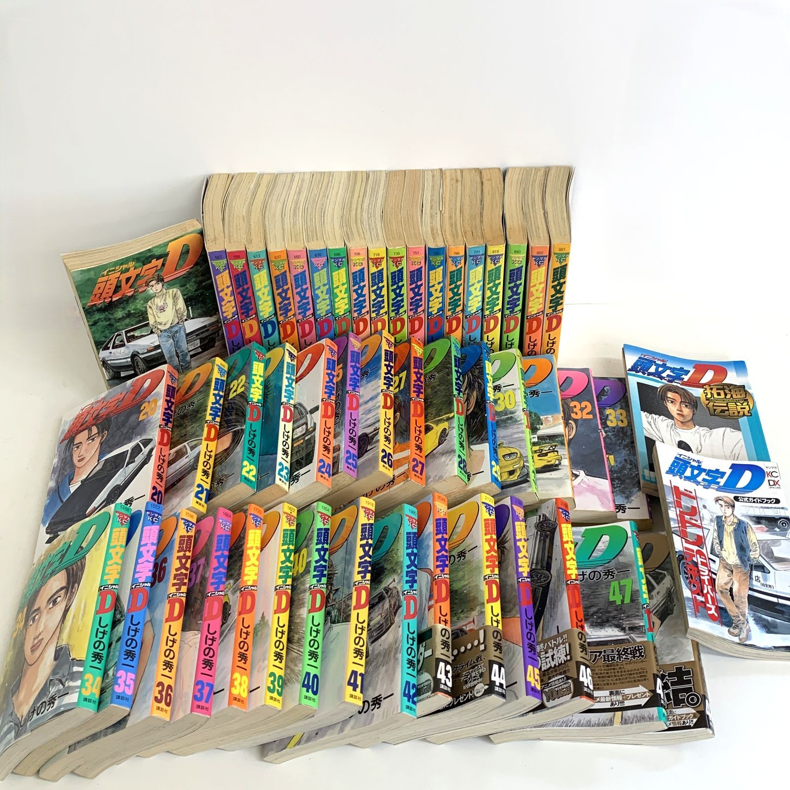 中古品】講談社 頭文字D 全巻セット イニシャルD 全48巻 ＋ 公式