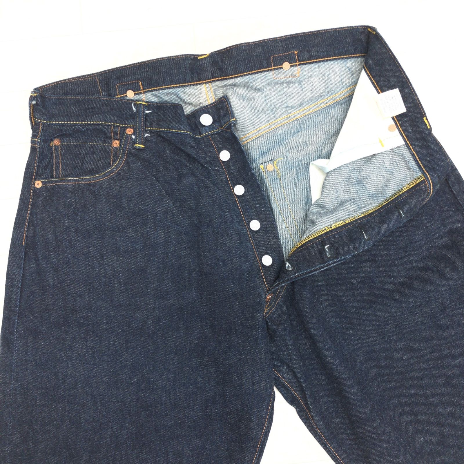 EVISU　エヴィスジーンズ　NO.2 カモメペイントなしモデル　W34 ○美品 EVISU エヴィス LOT.2004 カモメペイント No.2 ワン