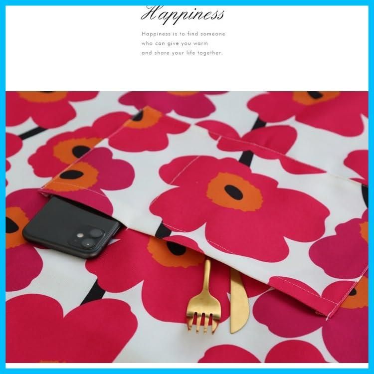 商品 カフェエプロン ワークエプロン 前掛け 北欧 防水 大人用 男女兼用 H型 汚れにくい 花柄 ポケット付き 家庭 料理用キャラクター おしゃれ エプロン ショート丈 ポケット 介護 メンズ 女性用 THEBEASTPIE 仕事用 家庭用