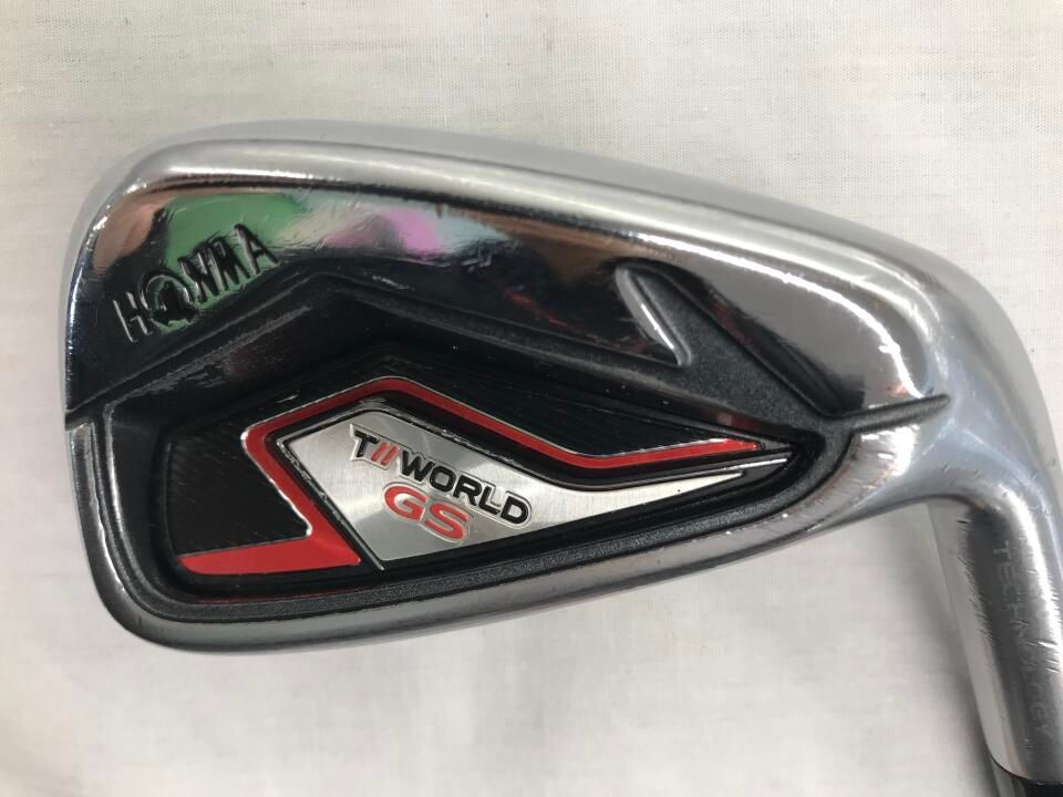【中古ゴルフクラブ】本間ゴルフ　TOUR WORLD　ツアーワールド GS アイアン SPEED TUNED 48　シャフト：SPEED TUNED 48 訳あり】TOUR WORLD GS | SR | SPEEDTUNED 48 | 中古 | アイアンセット