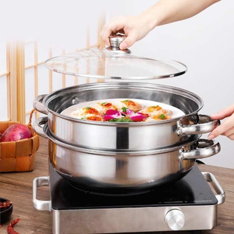シルバーアロー　蒸し器　２段　せいろ　ステンレス　シルバー　飲食店　料理器具 Silver Arrow シルバーアロー 蒸し器 2段 せいろ ステンレス