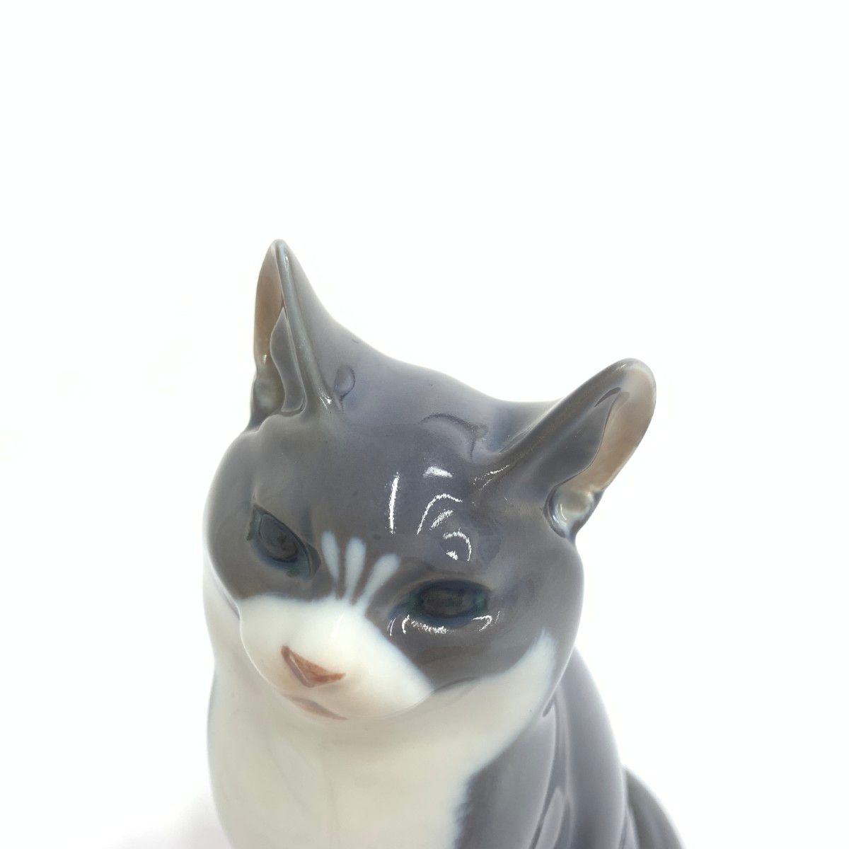 美品 ROYAL COPENHAGEN ロイヤルコペンハーゲン ネコ フィギュリン