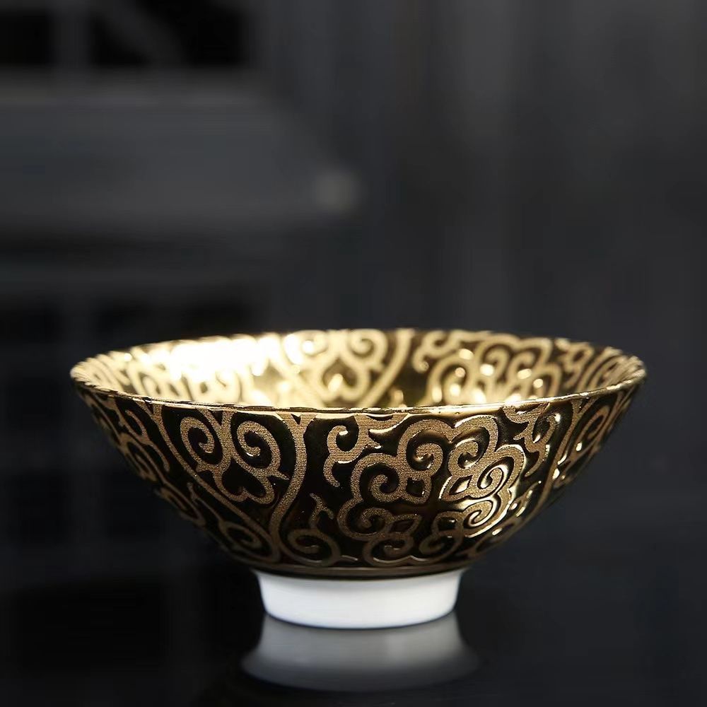 【建戔】陶芸　中国陶芸品　茶道具 天目茶碗 茶器 古美術 天目茶碗 茶道具 建窯盞 窯変釉 中国 主人杯 天目
