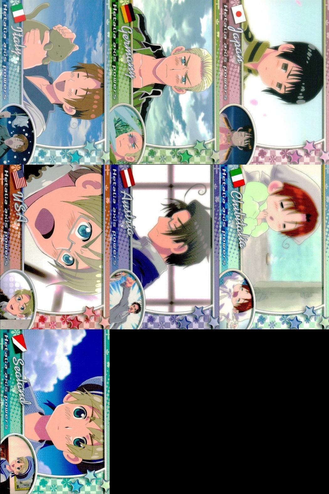 レア ヘタリア カード まとめ売り ヘタリア トレーディングカード まとめ売り10枚 プロイセン カナダ