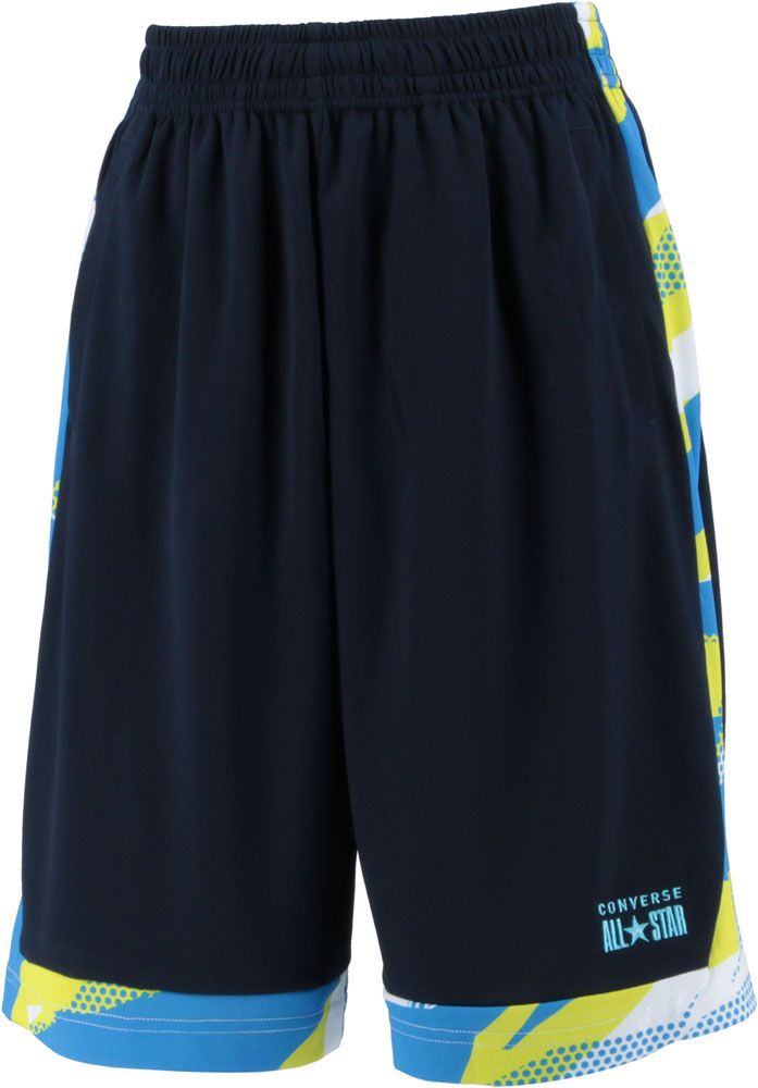 コンバース(CONVERSE) バスケットボール パンツ CB24830E メンズ ネイビー×ホワイト 4XOサイズ