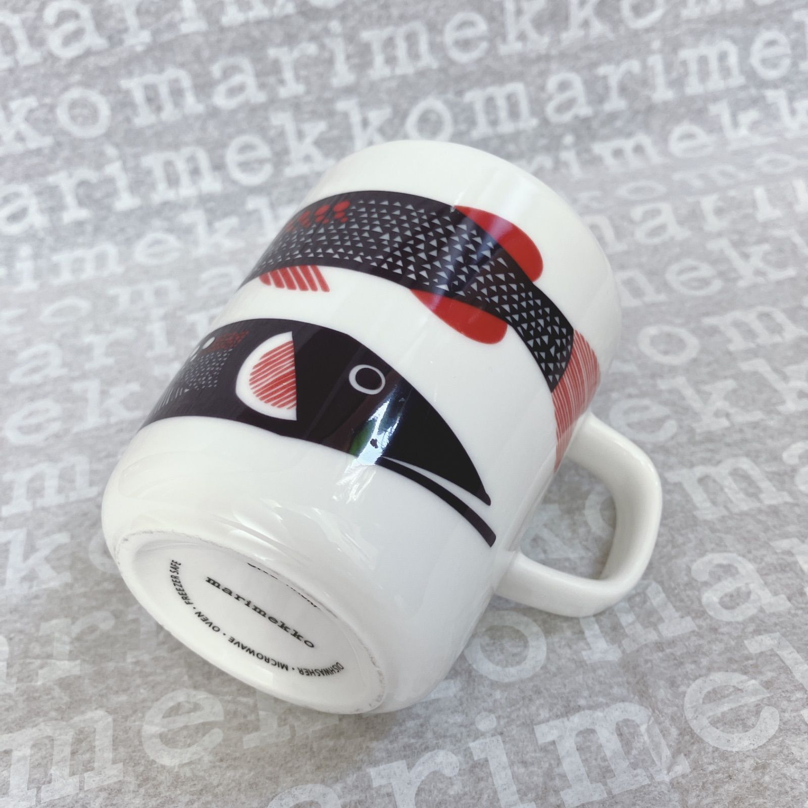 marimekko - 新品　ヤーカルフ　マグカップ　廃盤　旧型　マリメッコ マリメッコ マグカップ HAUKI 魚 廃盤 - メルカリ