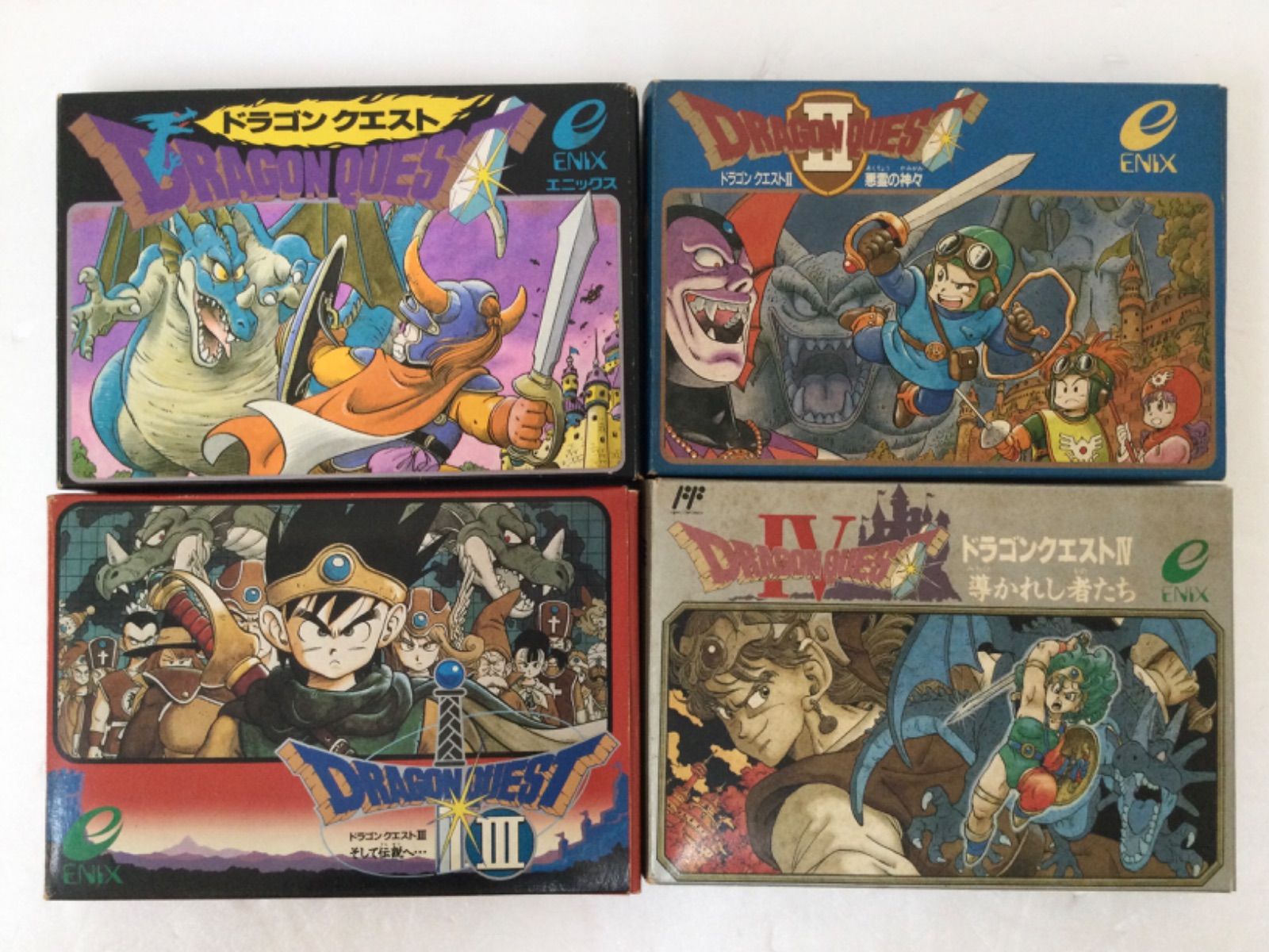 ファミコン ドラゴンクエスト セット IⅡⅢⅣ ドラクエ