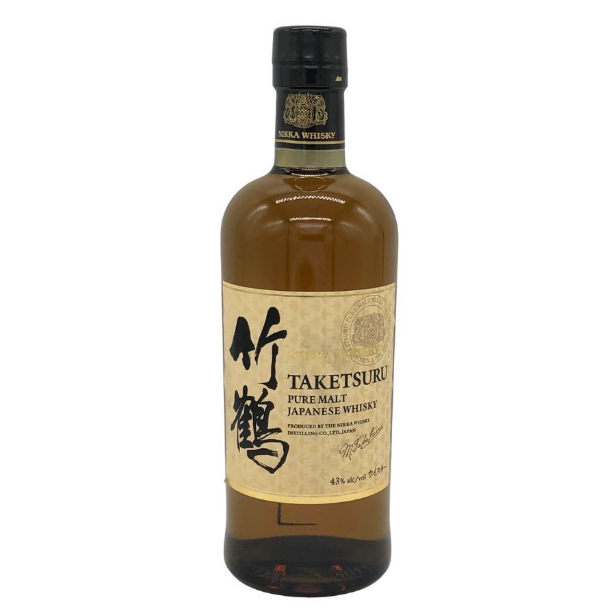 東京都限定◆ニッカ 竹鶴 ピュアモルト 白ラベル 700ml 43％【B3】