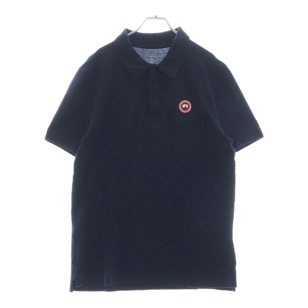 CANADA GOOSE カナダグース Beckley Polo-Shirt ベッキー ワッペンロゴ 半袖ポロシャツ ネイビー 1600M