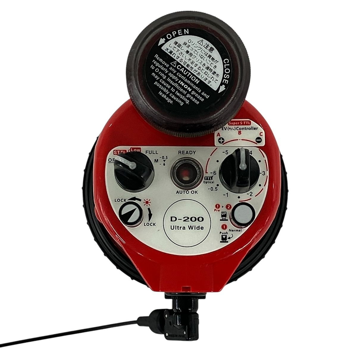 INON　イノンの水中ストロボ　D-200 中古 INON D-200 Type2 水中ストロボ カメラ カメラ周辺機器 イノン