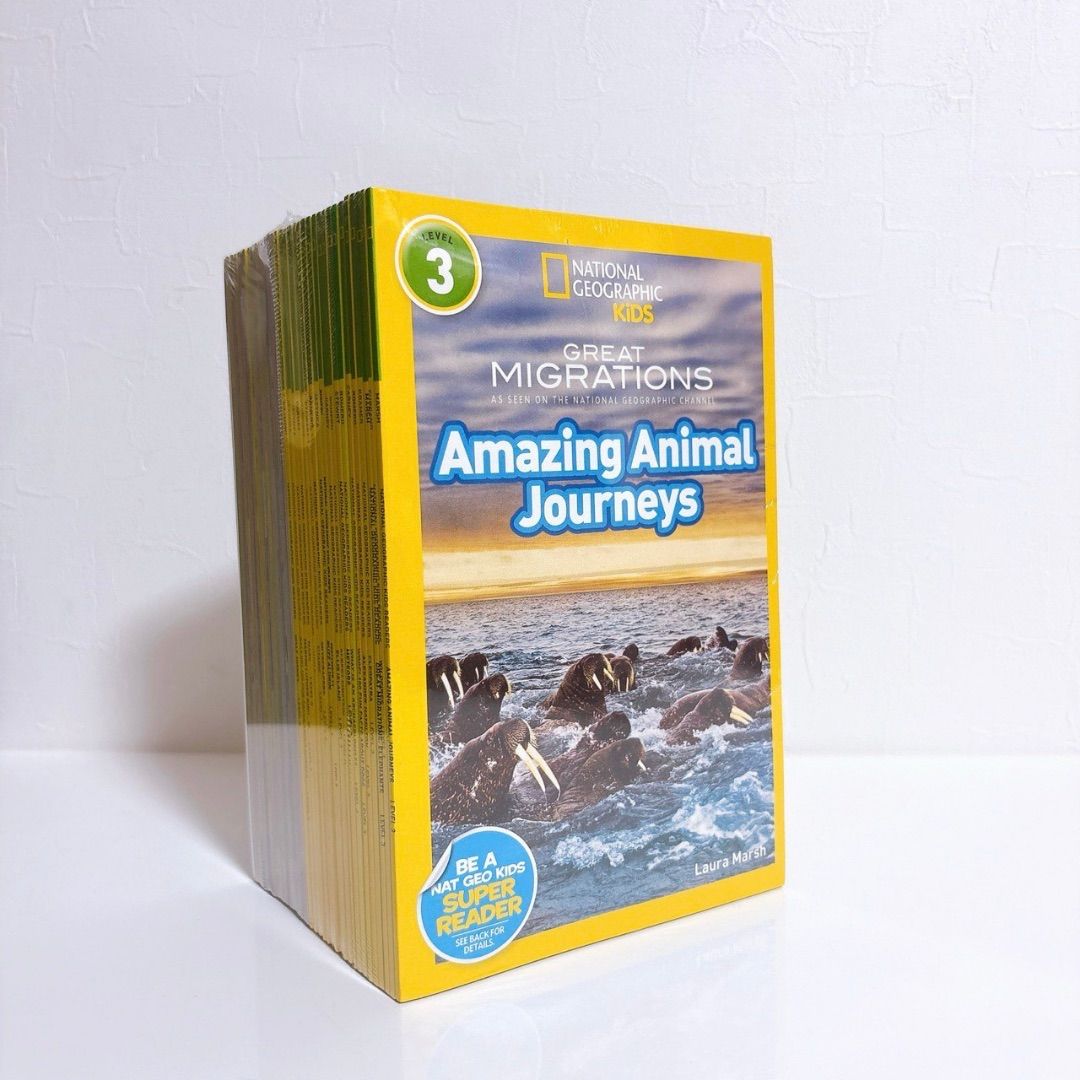 National Geographic Kids Level3 38冊 英語絵本 音源付き ナショジオ 