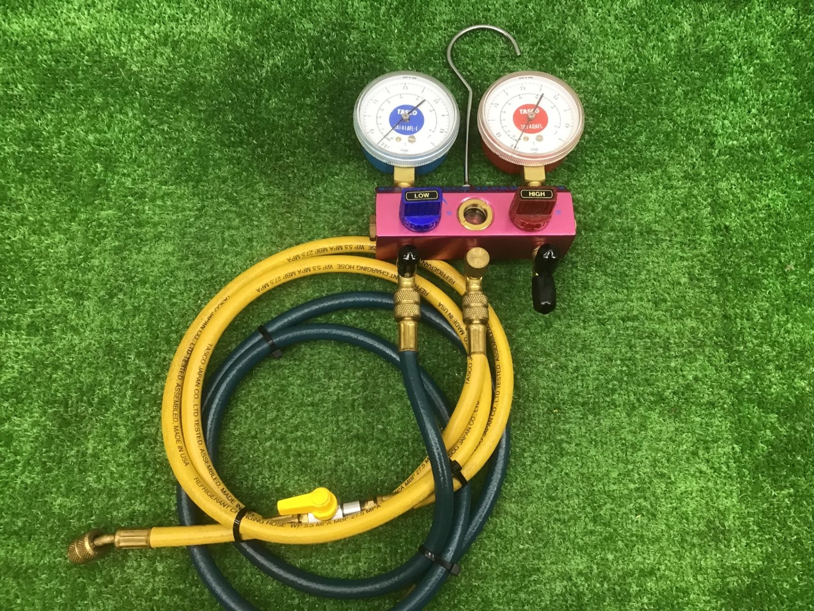 タスコ TA141AFL/TA140AFL ゲージマニホールド【リライズ野田愛宕店】【店頭取引限定】【中古】【管理番号：ITTD6G25EHRQ】 タスコ TA141AFL/TA140AFL ゲージマニホールド【リライズ野田愛宕店