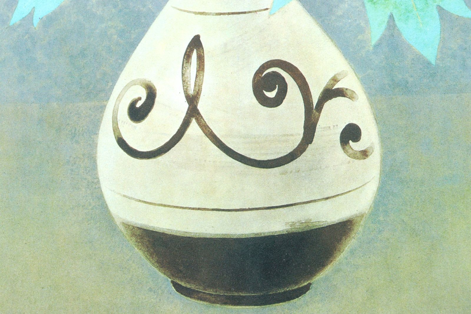 中島千波「大日如来蓮池図」リトグラフ＋エンボス技法直筆サイン・作品