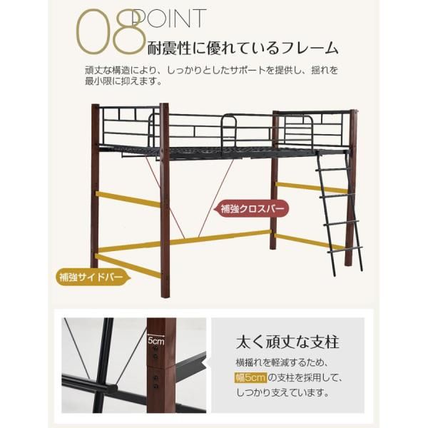 ロフトベッド ロータイプ